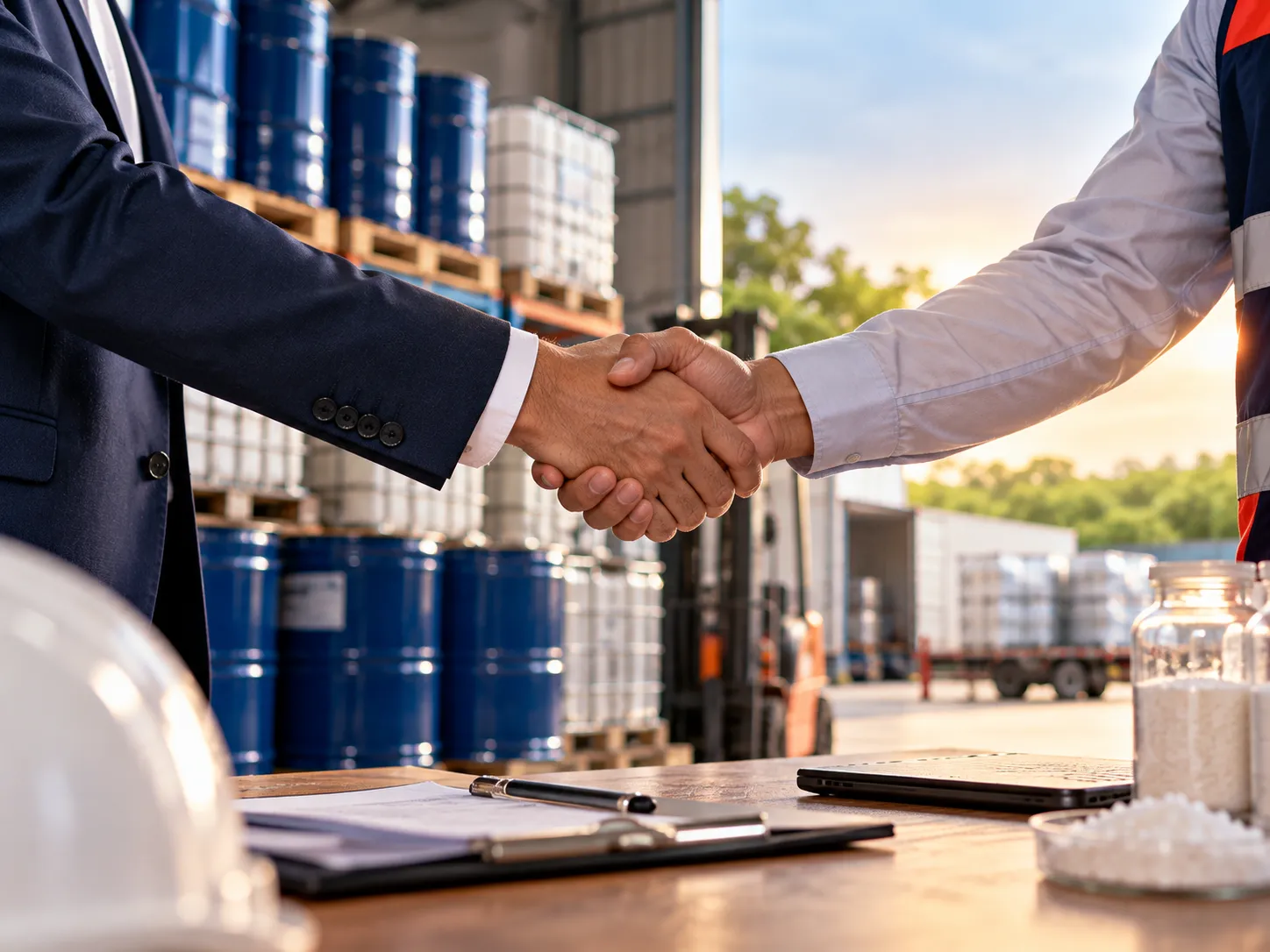 B2B agrochemical buyers — formulators, blenders and distributors